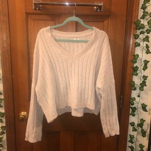 The SOFTEST cropped sweater!